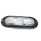 Truck-Lite 66 Series, Led, Clear Oval, 1 Diode, Back-Up Light, Black Flange Mount, Fit N Forget S.S., 12V 66206C - alternate 5